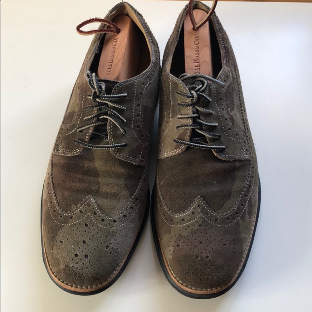 Cole Han Lunargrand Wingtip Classic Camo Shoe - Picture 1 of 6